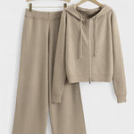 Sheena, Hooded Cardigan & Trousers Set