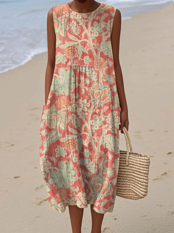 Raya Everyday Midi Dress, front view