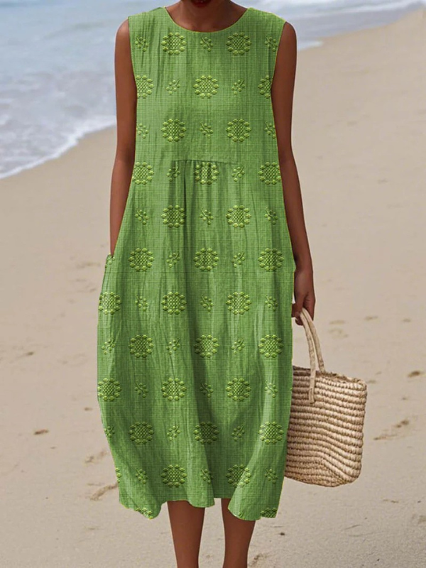 Isla Everyday Midi Dress, front view