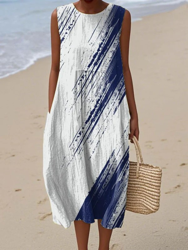 Elena Everyday Midi Dress, front view