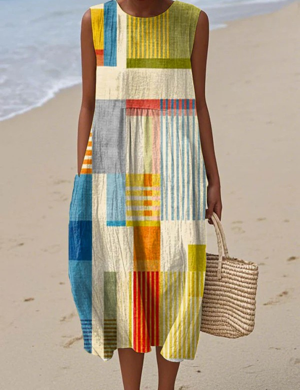 Elra Everyday Midi Dress, front view
