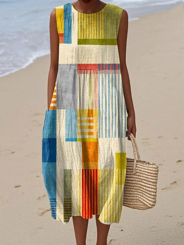 Elra Everyday Midi Dress, front view