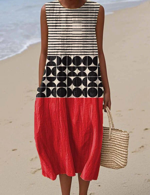 Layla Everyday Midi Dress, front view