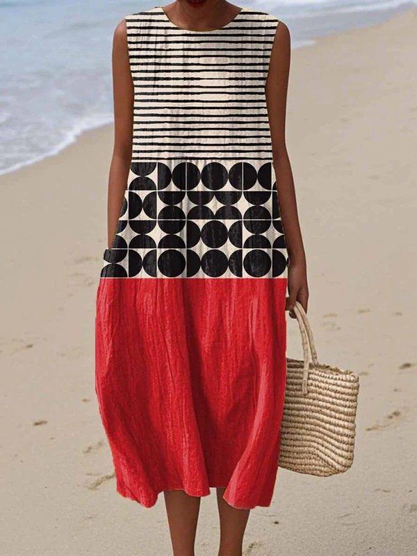 Layla Everyday Midi Dress, front view
