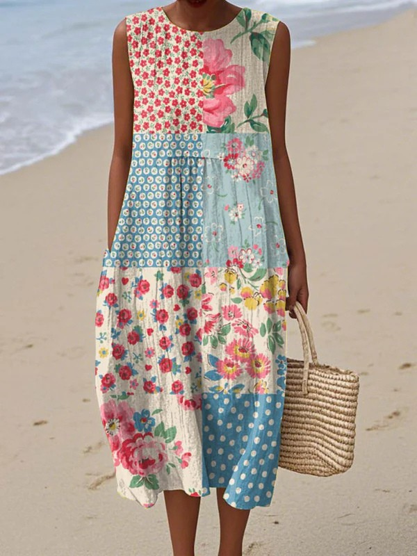 Mira Everyday Midi Dress, front view