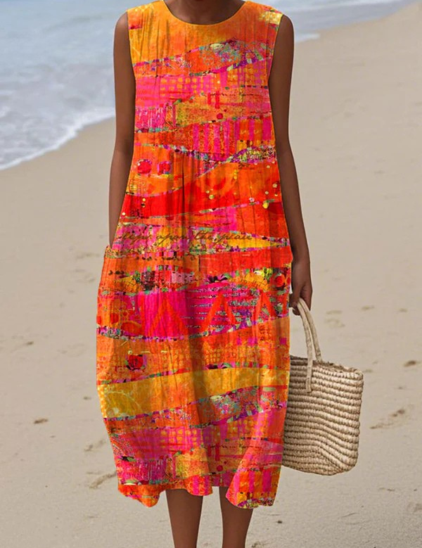 Ivy Everyday Midi Dress, front view