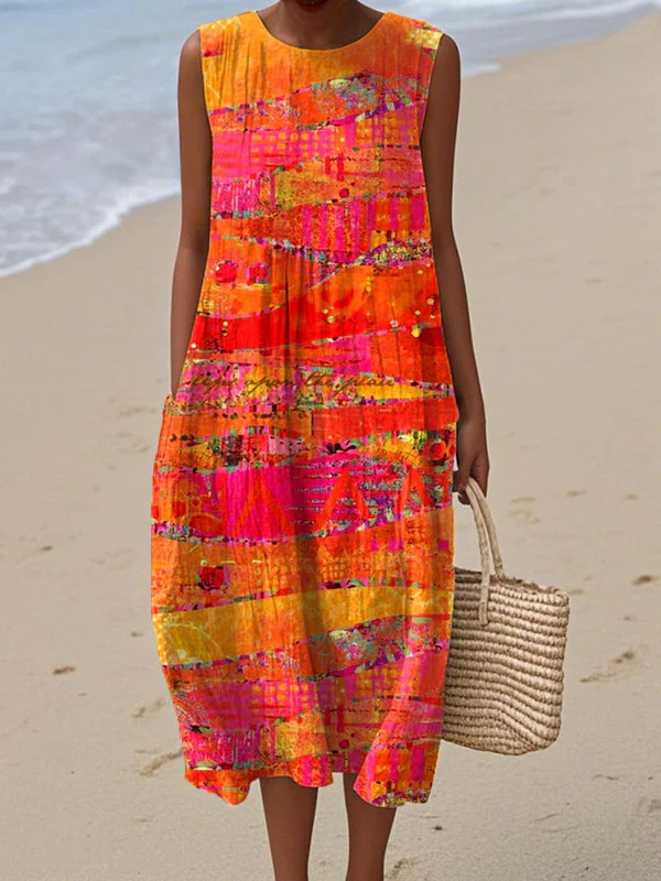 Ivy Everyday Midi Dress, front view