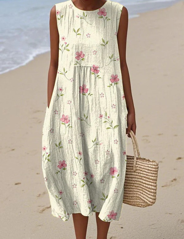Esme Everyday Midi Dress, front view