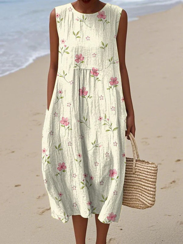 Esme Everyday Midi Dress, front view