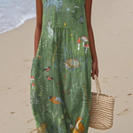 Lila Everyday Midi Dress, front view