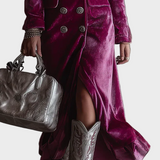 Felicity | Velvet Blazer Maxi Dress