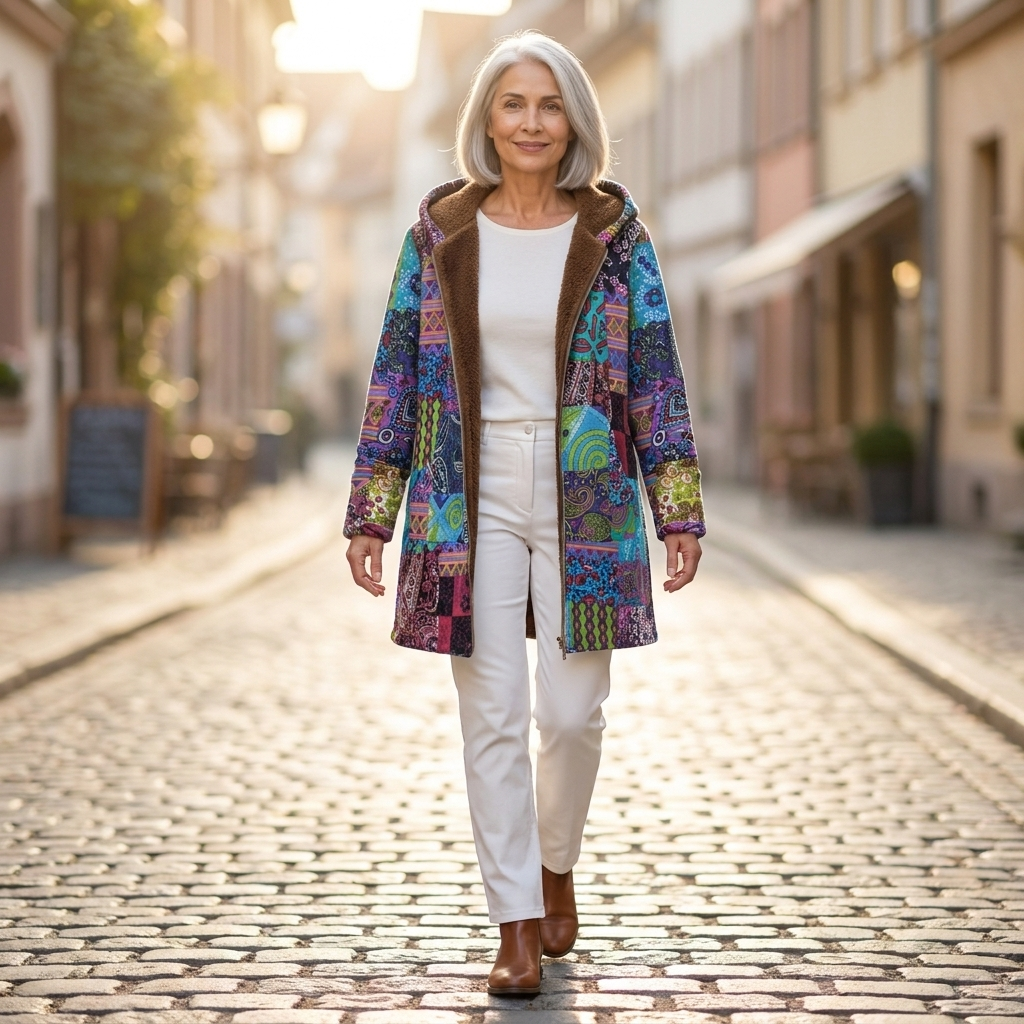 Audra Elegant Transitional Coat - view 4