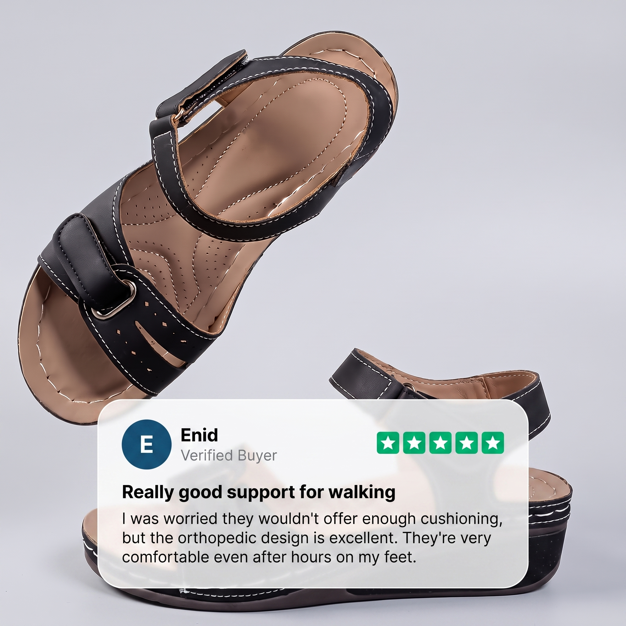 Belinda Comfort Step Sandals - view 12