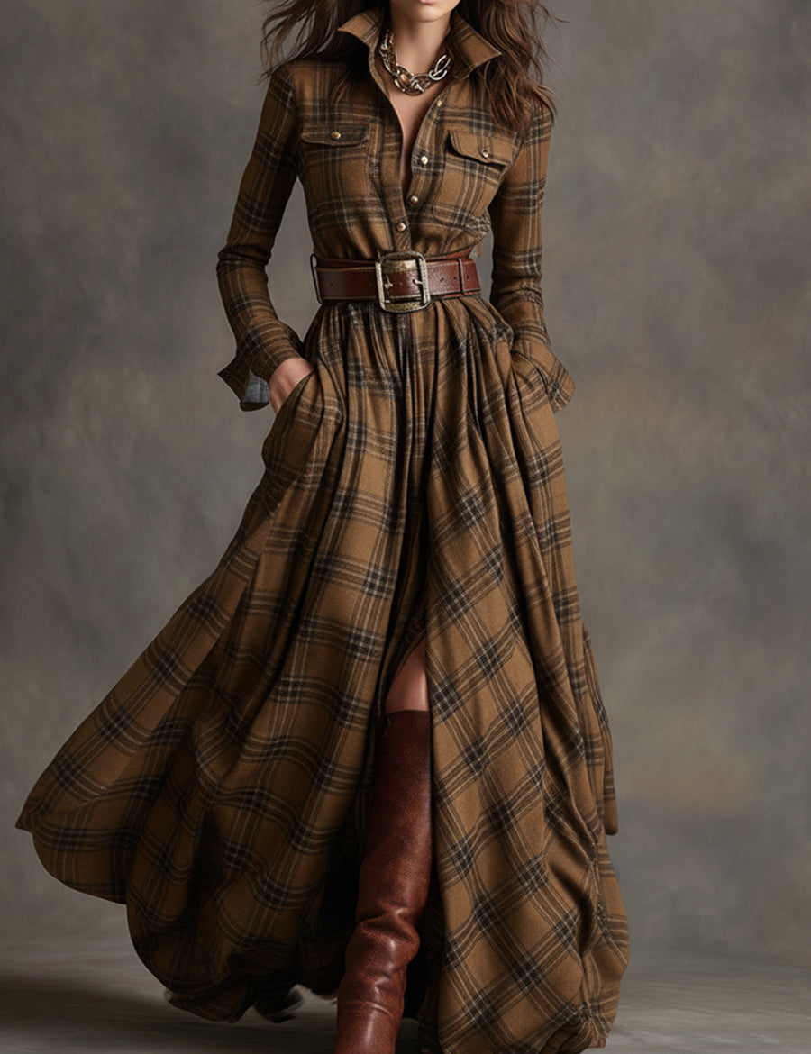 Bernadette Classic Elegant Shirt Dress - view 3