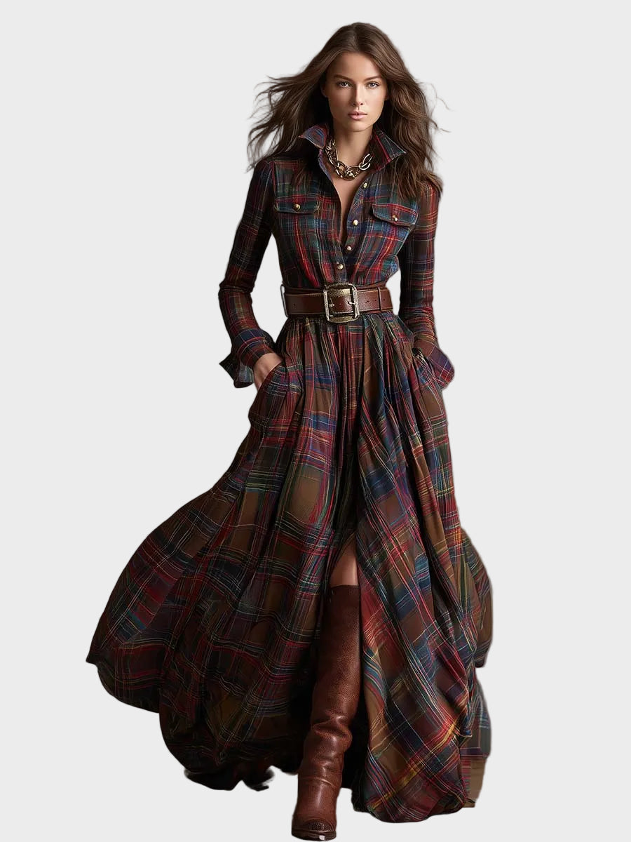 Bernadette Classic Elegant Shirt Dress - view 7