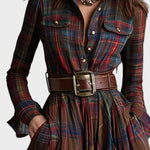 Bernadette Classic Elegant Shirt Dress - view 8