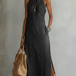 Tilly Retro Lace Denim Dress - view 7
