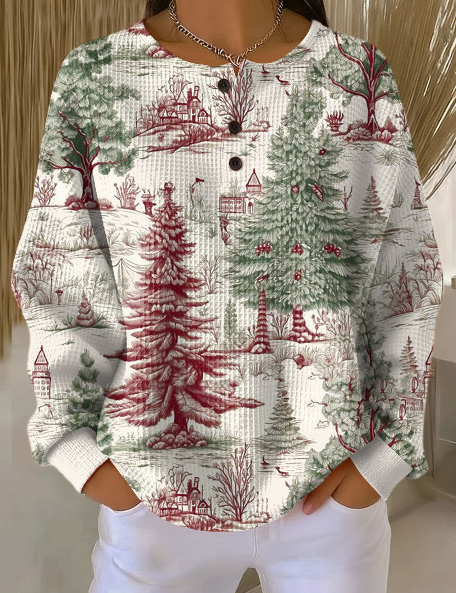 Birte Jumper with Winter Landscape