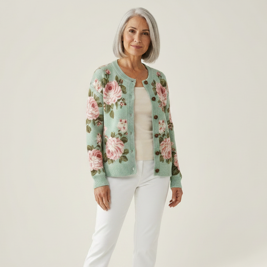 Bonnie Floral Autumn Cardigan