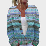 Clara Floral Autumn Cardigan - view 5