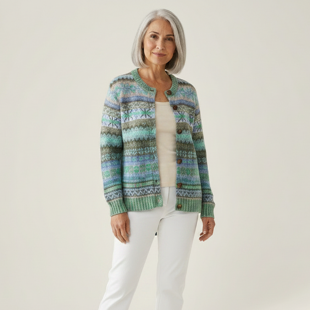 Clara Floral Autumn Cardigan