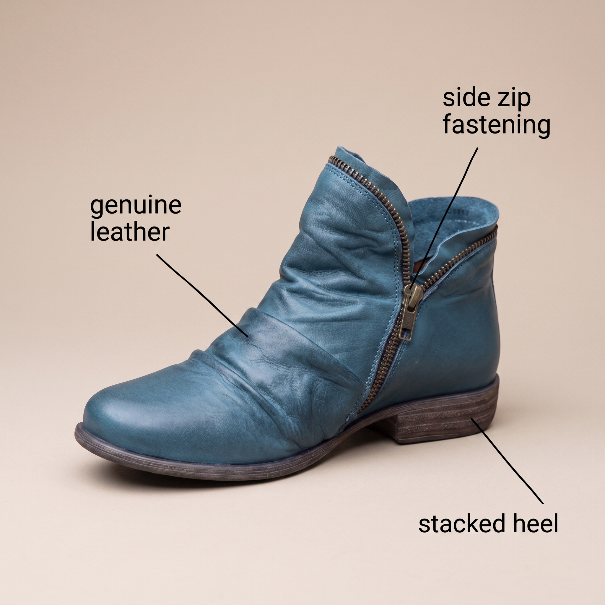 Cressida Leather Boots - view 9