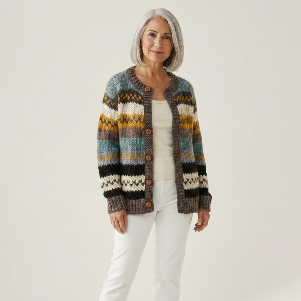 Daisy Floral Autumn Cardigan