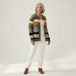Daisy Floral Autumn Cardigan - view 2
