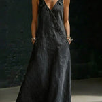 Niamh Long Button-Down Denim Dress - view 7