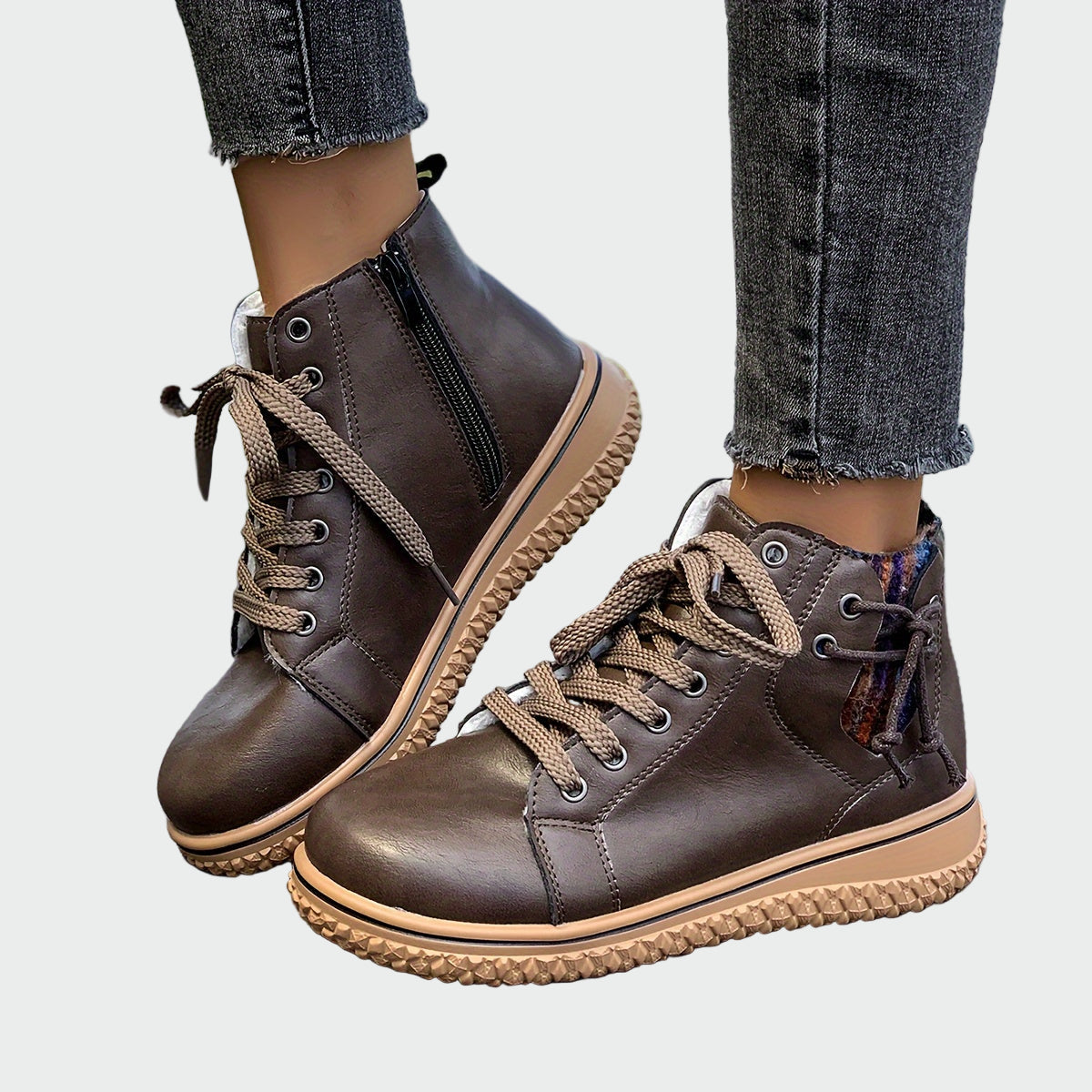 Yvonne, Orthopaedic Leather Ankle Boots