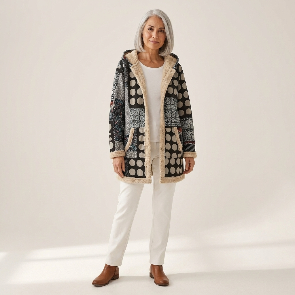 Elise Elegant Mid-Season Coat