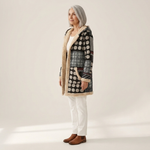 Elise Elegant Mid-Season Coat - view 2