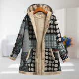 Elise Elegant Mid-Season Coat - view 5
