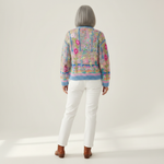 Elodie Floral Autumn Cardigan - view 3