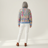 Elodie Floral Autumn Cardigan - view 3