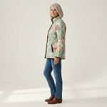 Elsie Quilted Floral Print Jacket - view 2