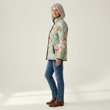 Elsie Quilted Floral Print Jacket - view 2