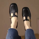Emilia Vintage-Style T-Bar Shoes - view 7