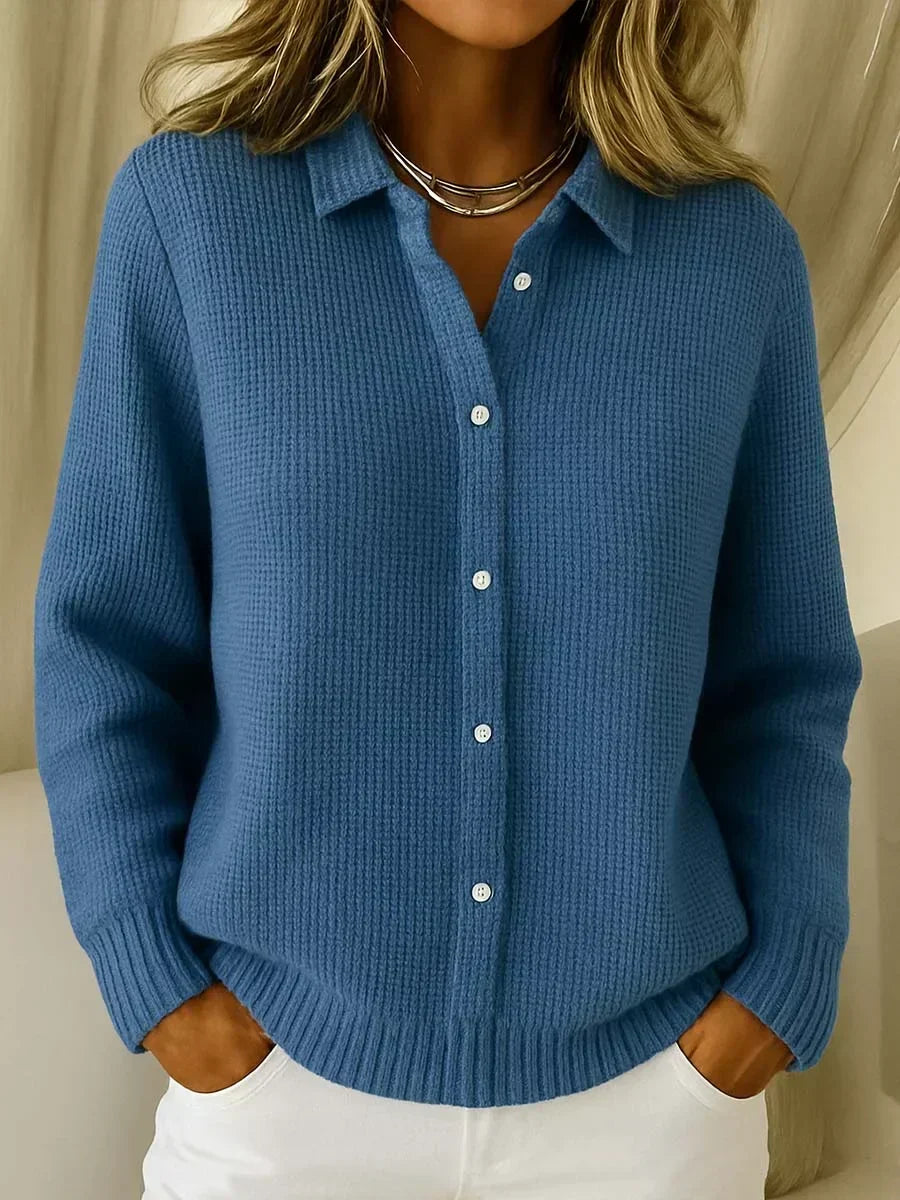 Katrina Textured Knitted Button Cardigan - view 3