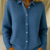Katrina Textured Knitted Button Cardigan - view 3