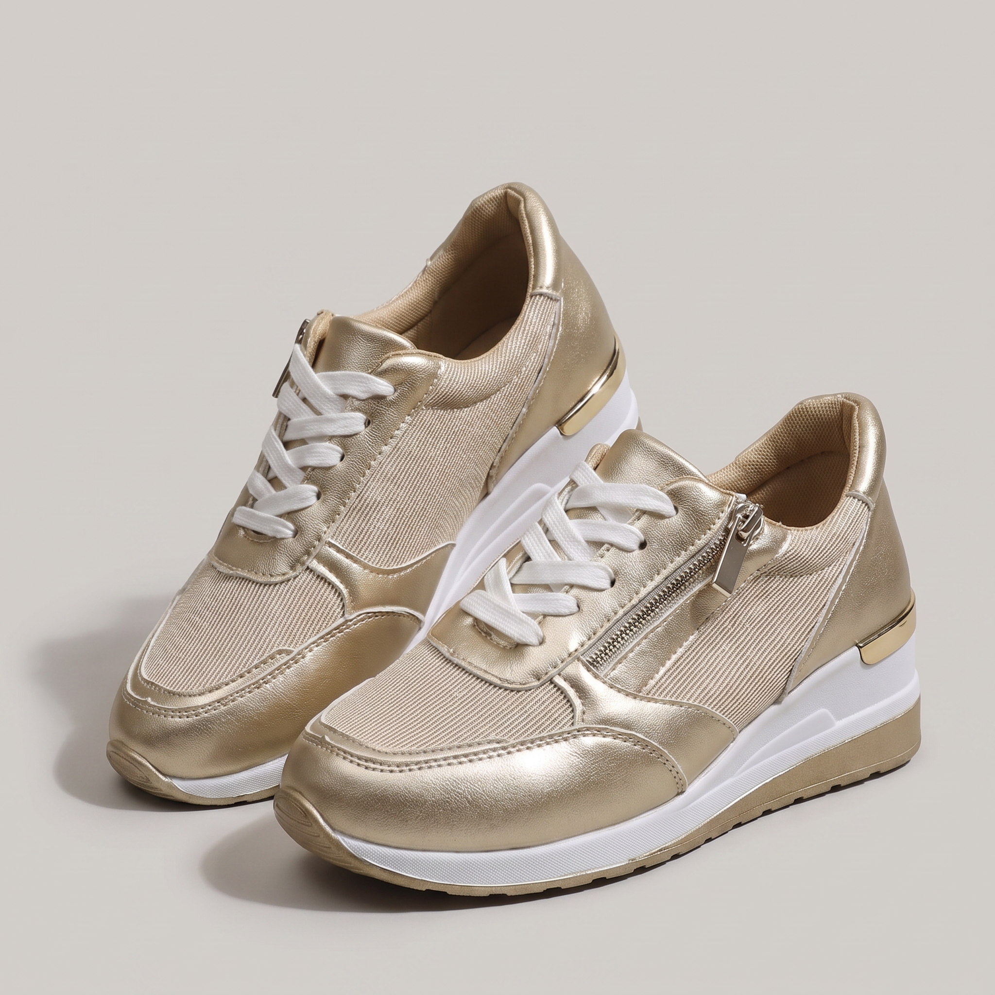 Flora Flexi Zip Women's Trainers - view 2