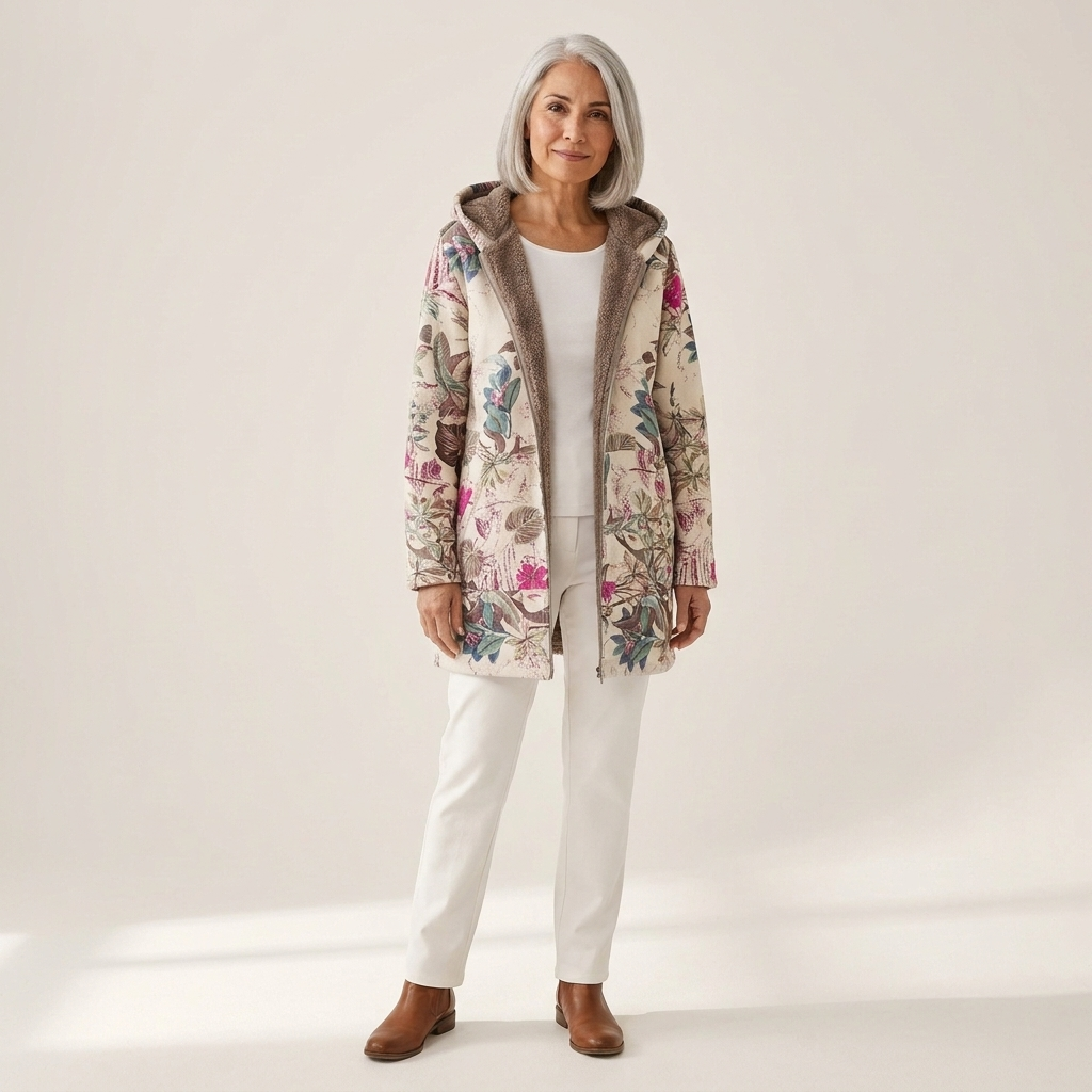 Florrie Elegant Mid-Season Jacket
