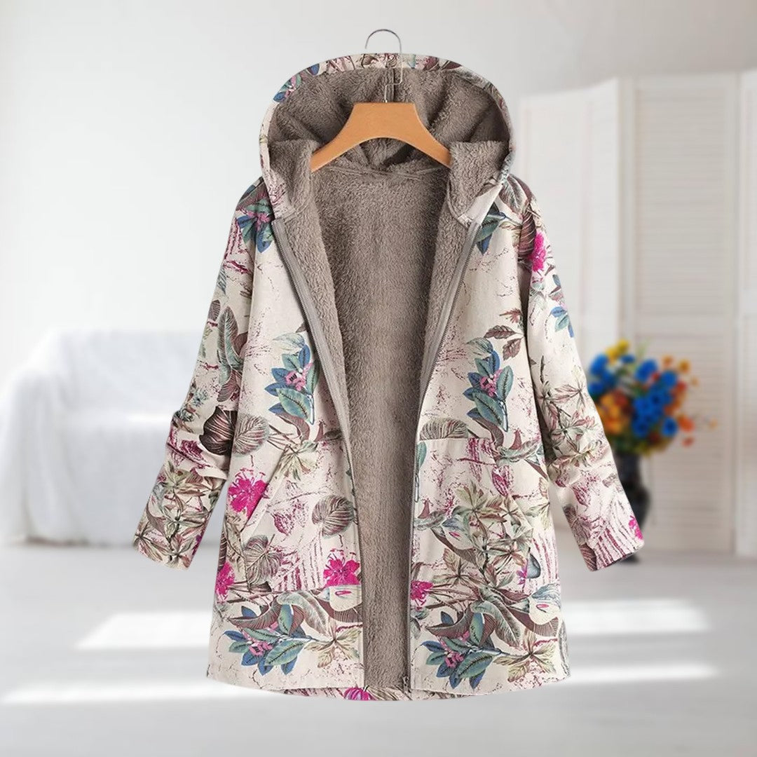 Florrie Elegant Mid-Season Jacket - view 5