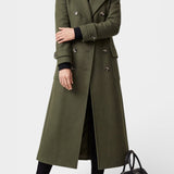 Rosabel, Tailored Double-Breasted Long Coat