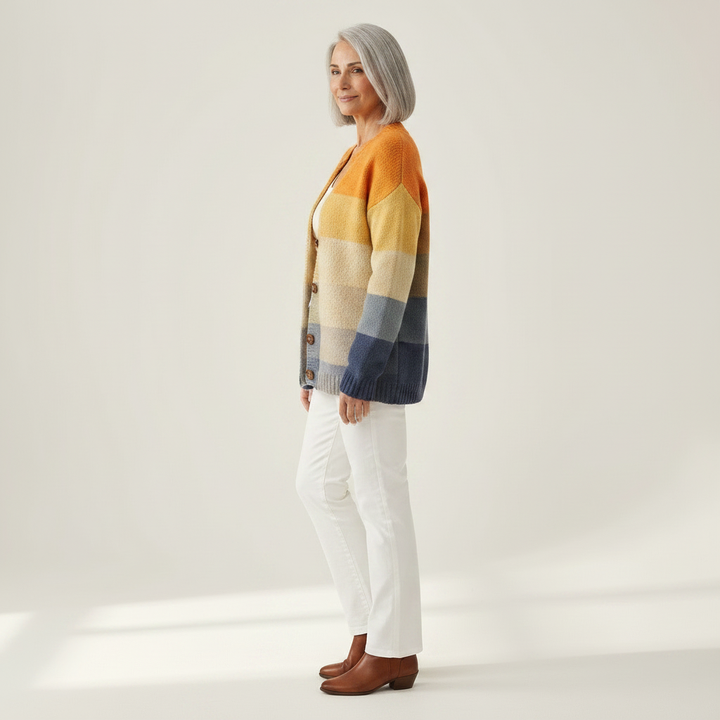 Georgina Floral Autumn Cardigan - view 2