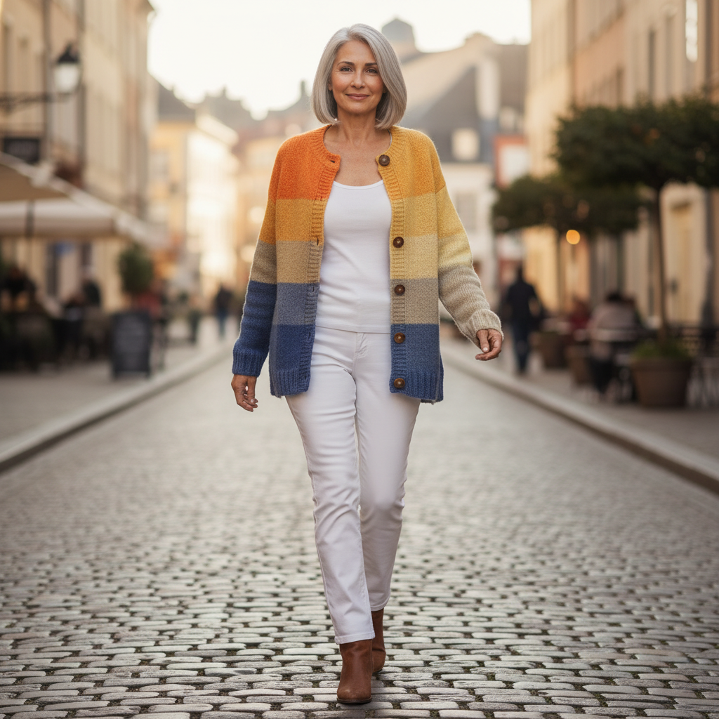 Georgina Floral Autumn Cardigan - view 4