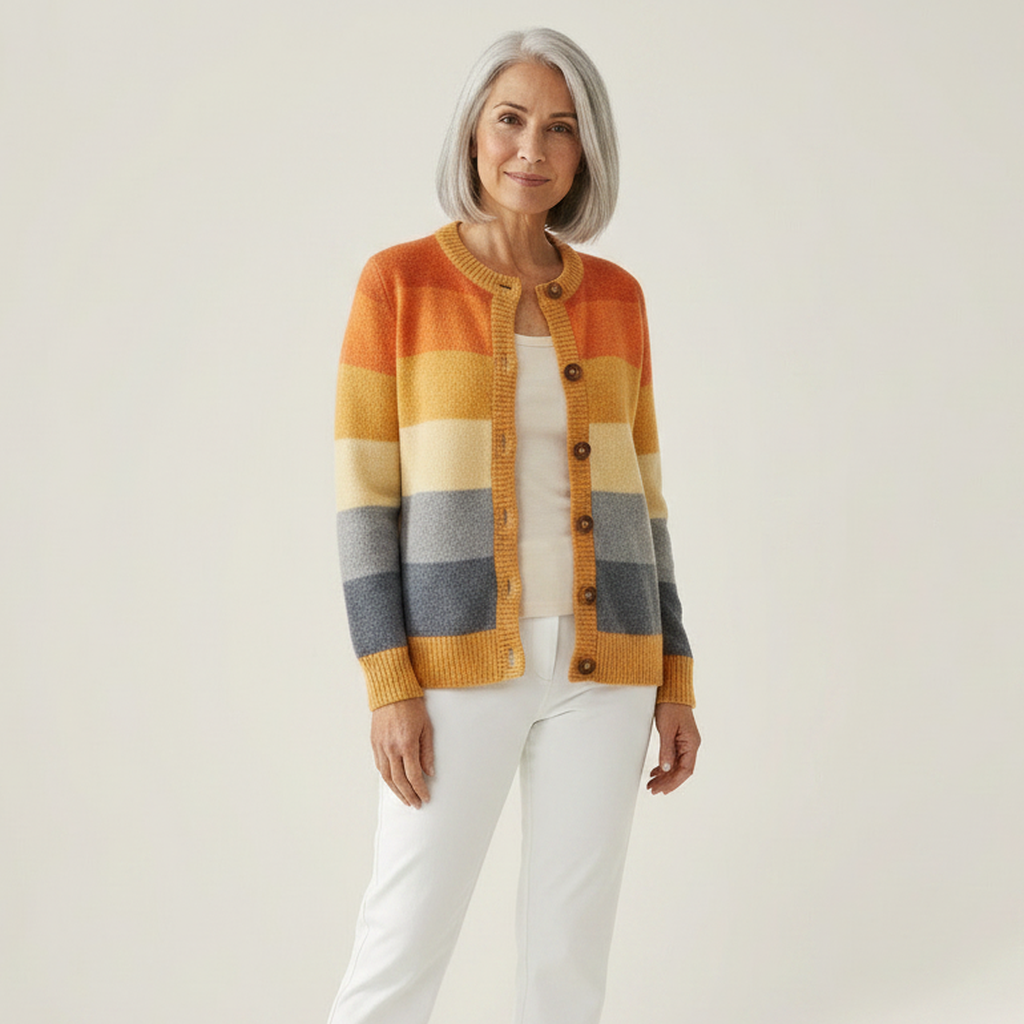 Georgina Floral Autumn Cardigan