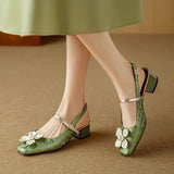 Mathilde Elegant Women's Shoes with Floral Detail - view 12