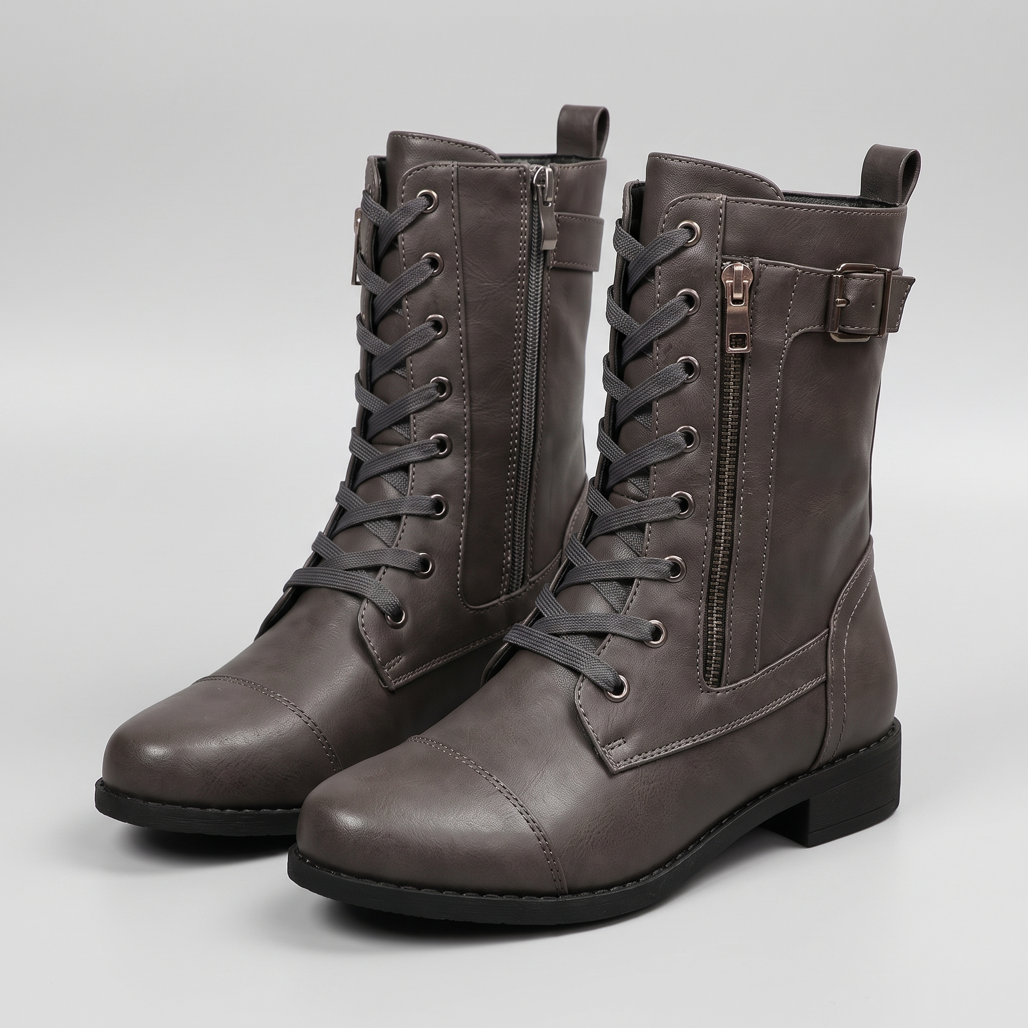 Gillian Leather Boots - view 3