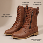 Gillian Leather Boots - view 5